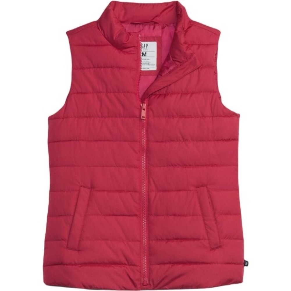 GIRLS GAP Cold Control Lightweight Puffer Vest Size LARGE